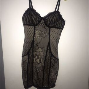 Sexy black BEBE dress